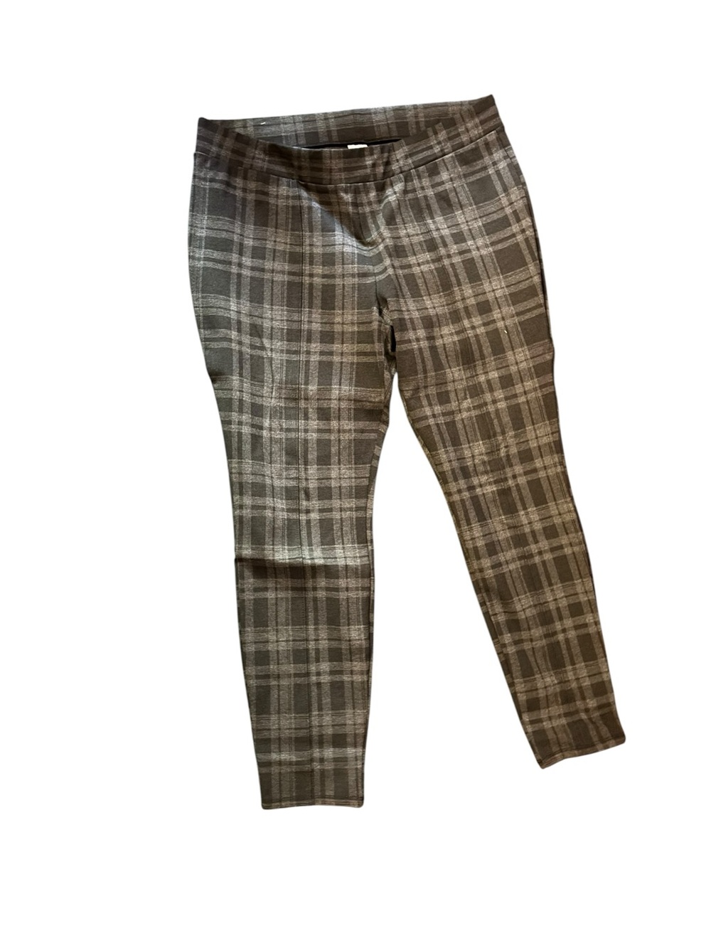 GAP Gray Plaid Skinny Pants